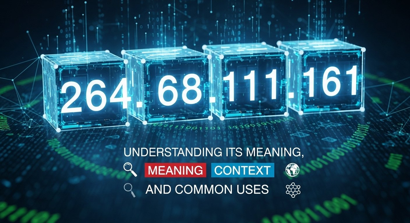 264.68.111.161: Understanding Its Meaning, Context, and Common Uses